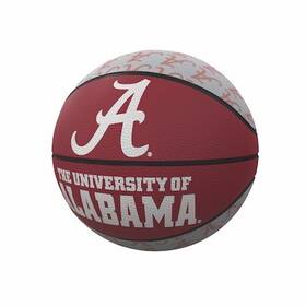 Logo Brands 102-91mr-1 Alabama Repeating Mini-size Rubber Basketball