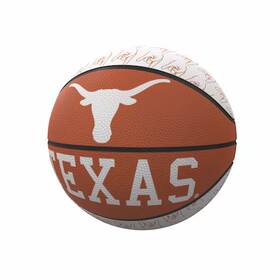 Logo Brands 218-91mr-1 Texas Repeating Mini-size Rubber Basketball