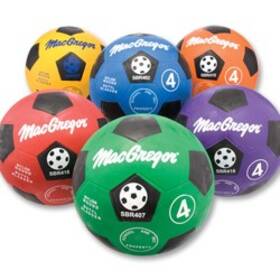 Macgregor Mcsbr402 Rubber Soccerballs Size 4