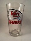 Sp137 Miller Libby Kansas Chiefs City Beer Lite Glass Perfect