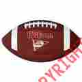Mp-wtf1571id Wilson Ncaa Red Zone Junior Composite Football 883813591558