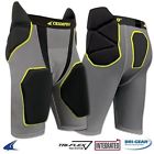 N-a Champro Adult Black Integrated Football Girdle With Built 0752044767486