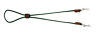 062012 N-a Mendota Products Hunter Green Whistle Lanyard Double Brand 0793721062043