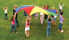 N-a Olympia Sports Diameter Deluxe Multi Coloured Parachute With 0710858006320