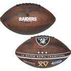 N-a Wilson Oakland Raiders Nfl Commemorative Championship Football 0883813887057