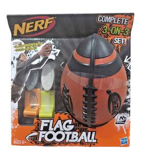 Nerf 653569748137 Flag Football Complete 3 On Set Weather Blitz Hasbro New