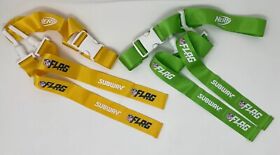 92116c1 New Nfl Flag Football Usa Adjustable Belt Socket Popper Set. Lot Of 10