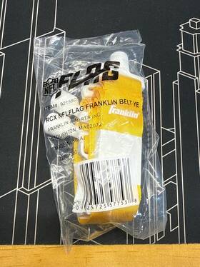 Nfl Flag 92155c1 Football Belt Yellow 1 Franklin Sponsor Sealed As Shown Free Ship