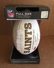 Nfl New Orleans Saints Full Size Football W Autograph Pen 715099654194