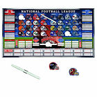 Nfl Wincraft Metal Standing Wall Playoff Team Helmet 32 Magnets Board