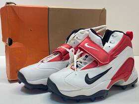 Nike 302900 Multicolor Sports High Top Cleats Mens Size 9.5