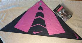Nike 804762000008 Pro Combat Dri-fit Vapor Bandana Pink Black Special Cancer Awareness New