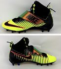 Nike Lunarbeast Pro Size Mid Football Cleats Solar Flare Black