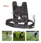 Ot111-4pcs Unbranded Shoulder Resistance Harness Power Sled Belt Fitness Strength Train