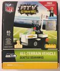 P-nflseatc-g4ps Unbranded Seattle Seahawks Nfl Snap Toy Wheel Atv With Mascot