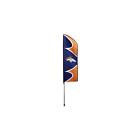 Party Animal Sfdb Broncos Swooper Flag And Pole 733947151046