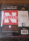 96505 Pole Sided Banner " Nebraska Huskers College Sleeve Bsi 3 2 Team Flag