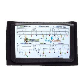 Prosportsplans Your #1 Source For Youth Sports 850066045305 Football Play Wristbands - Adult Quarterback Gear Wristband Playbook Soft