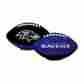 Raw-07171092121 Rawlings Baltimore Ravens Nfl Youth Size Team Color Hail Mary Football 715099717387