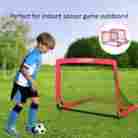 Rfb2309765814974wx Lixada Children Kids Foldable Football Training Target Gate Net For Park Beach New L3u0
