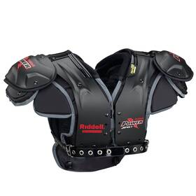 Riddell 8057311 Jpk Shoulder Pad With Back Plate X-large