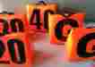 S11911rn Bsn Sports Solid Sideline Markers 5-piece Set