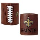 Fbch2014 Saints Nfl Koozie Logo Orleans Team Leather