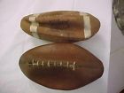 2037cl Sayers Vintage Footballs Gale Unidentified 2 Lot Wilson