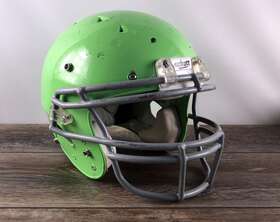 798002 Schutt Youth Football Helmet Model Recruit Hybrid - Green Size Medium