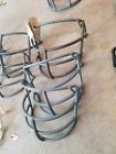 Schutt Vintage Gray Nopo Green Dot Single Wire Facemask Hard
