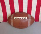 Sg-61 Hiawatha Vintage 1960s Leather Football With Laces Official Size Cowhide Rare
