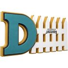 Fh1778 Sign Defence Foam 17 Nfl 3d Jaguars " Approx. - Jacksonville Fan 8.5
