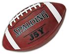 62-925 "silver " - Spalding Size Leather Football J5y Youth