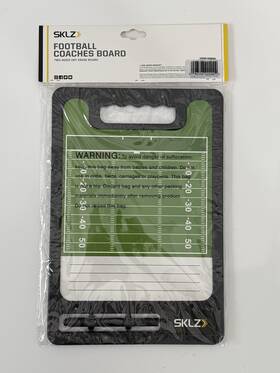 Sklz 0354 Dry Erase Football Coach Board With Marker