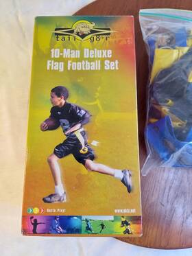Sklz 831345004220 10-man Deluxe Flag Football Set One Size Fits Most Tailg8.r