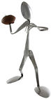 Spoons Gift Nwt Art Up Football Player Unique Forked
