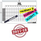 Stddbplk Fantasy Football Draft Board And Player Label Kit Model