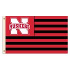 35105 Stripes 3x5 Products Bsi Huskers Flag Sports