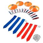 Stumptown Sportz 14 Player Flag Football Set With 3 Flags Per Belt Includes 12 Field Cones And 799206849888
