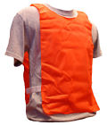 Svorg12 Workoutz Orange Nylon Scrimmage Vests Youth Size Bibs 610079357488