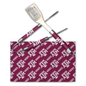 The Northwest Company 190604337074 Texas A&m Bbq Grill Utensil Set