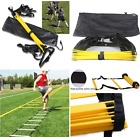 Training Football 8 Ladder Rung Work Soccer Bag Fitness Agility Speed Feet