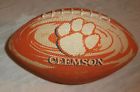 Unbranded Clemson Tigers Orange Mini Rubber Football Ball Vintage 715099660232