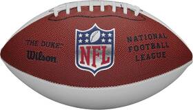 Wilson 887768998646 Autograph Footballs Official Brown White