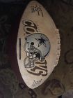 Wilson Dallas Cowboys Autographed Football Limited Edition Troy Hambrick Sportacular