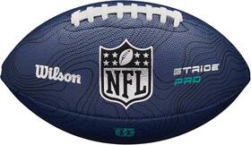 Wilson Wf3007102ecof Nfl Stride Pro Eco Football - Navy Official Size