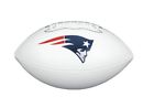 Wtf1193idne Wilson Nfl Team Logo Autograph Football New England 0883813999095