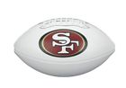 Wtf1193idsf Wilson Nfl Team Logo Autograph Football San Francisco 0883813999187