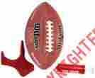 Wtf1414-pt Wtf1414 Wilson Nfl Supreme Junior Size Composite Leather Football W Pump Tee 026388800568