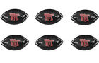 Wtf1566 Black Air Size Attack Red Nfl Football Wilson 6 Junior Pack